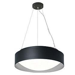 Pendel PREMIUM ARCHITEKTUR � 30,8cm IP20, sort, metalgr� d�mpbar