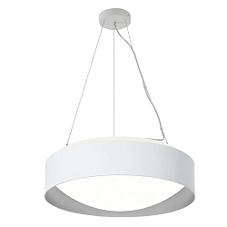 Pendel PREMIUM ARCHITEKTUR � 30,8cm IP20, hvid, metalgr� d�mpbar