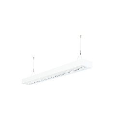 LED Pendant grid luminaire direct / indirect, 67W, 4000K, 8700lm, IP20, UGR < 19, DALI dimmable, white