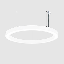 Pendel � 115.5CM DALI styrbar, CCT Switch, direkte / indirekte, UGR < 19, ringform IP40, hvid d�mpbar