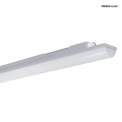 damp-proof luminaire WNL14 9568 DALI controllable IP68, grey dimmable