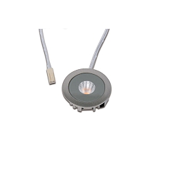 Indbygningslampe IP20, rustfrit st�l, mat, satin d�mpbar 2