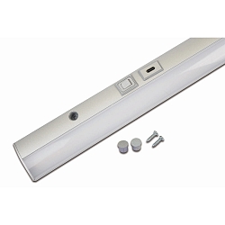 Armatur til brug under kabinettet MODULITE F-USB 900MM med afbryder, med USB tilslutning, kablet gennem IP20