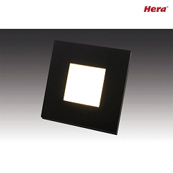 wall recessed luminaire WALl F lateral light direction IP20, black 