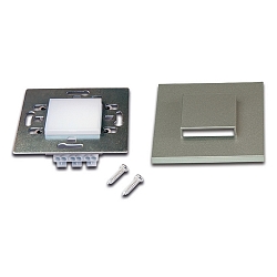 LED V�g Indbygningslampe LED Wall Up&Down til Indbygnings- og hulrumsd�ser, IP20, 7.5 x 7.5cm, 230V, 1.8W 3000K 90lm