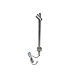 LED Mono Spot til Objektbelysning, h�jde trinl�s op til 30cm, 24V DC, Cri >90, drejeligt/ svingbar, 1.5W 4000K 38�, Alu