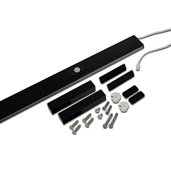 Armatur til brug under kabinettet med bev�gelsesdetektor IP20, sort 9,3W 345lm 4000K CRI 90-100 120cm