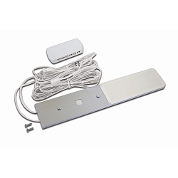 Armatur til brug under kabinettet S-PAD F flad, med stik, med touch-d�mper IP20