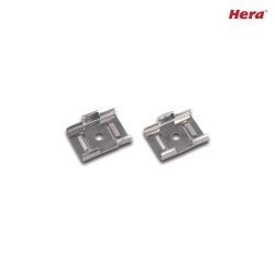 Accessories for LED Stick 2 - Mounting clip, set of 2, for screwless mounting, for Nut with cover profile 25mm