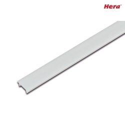 LED Cover profile 25mm, for 22mm milled grooveen and 34mm profile, 100cm, strongly matted