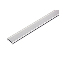 LED D�kningsprofil 15mm, til 12mm fr�set rille og profiler, 100cm, let matteret