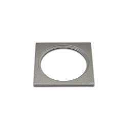 Adapterring SR 68, firkantet, til boringer op til 84mm, Chrom-matt