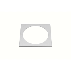 Adapterring SR 68, firkantet, til boringer op til 84mm, rustfrit st�l look