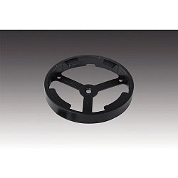 Overbygningsring AR 68, inkl. fastg�relsesskruer, sort