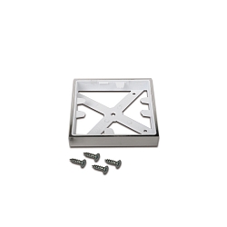 Overbygningsring AQ 68, inkl. fastg�relsesskruer, IP20, rustfrit st�l