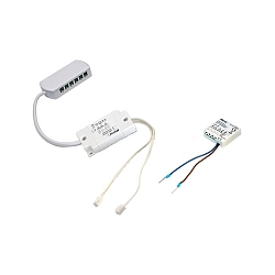 24V D�mpningscontroller Radio 80W med 12-foldet distribut�r inkl. UP Modul med radioknap