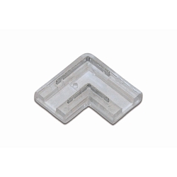 hj�rnestik CORNER CLIP 90� - FOR 10MM LED STRIPS, gennemsigtig