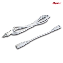 Accessories for LED Line luminaire EcoLite F, horizontal connection - LW 43/1800 Mains connection cable with Europlug, 180cm