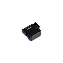 Tilbeh�r til LED Track  24V skinne - 24V Lavsp�ndingsadapter, med 2x LED 24V-Stikkontakter, sort