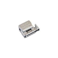 Tilbeh�r til LED Track  24V skinne - 24V Lavsp�ndingsadapter, med 2x LED 24V-Stikkontakter, anodiseret aluminium