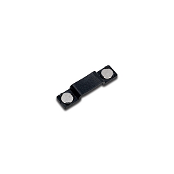 Tilbeh�r til 24V str�mskinne Flat Track - LED-str�mskinnen Magnetisk holder, sort
