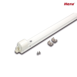 Kompakt linert Lampe SlimLite CS, 33.5cm, 8W, med beskyttelse mod splinter dksel (Plexiglas)