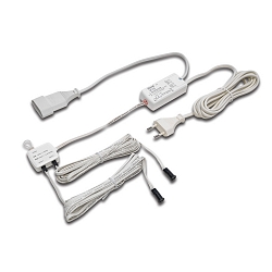 IR-DS2 D�rkontakt med 2 sensorer K60 Euro, sort