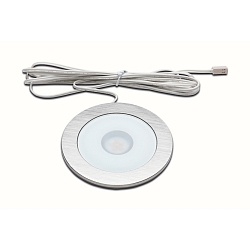 LED Indbygningsspot AR 78-LED, rund, � 9cm, med LED-24 stik, CRi >95, bl�ndfri, stiv, 7.5W 3000K 450lm 80�, hvid