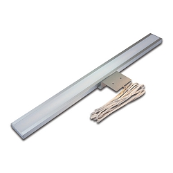 LED Mirror luminaire LUGANO, IP20, with LED 24 connection, without visible light points, CRi >95, 60cm, 10.9W 4000K