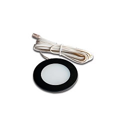 LED Overfladelys Indbygningsspot FR 55-LED, 3W 3000K, hvid