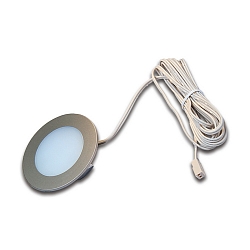 LED Overfladelys Indbygningsspot FR 55-LED, 3W 4000K, Chrom matt