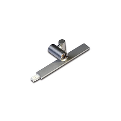 Drejeligt og svingbar LED Spot LED-2-Link SPOT, 1-flamme, til LED-2-Link-profiler, 10cm, CRi >90, 1.5W 3000K 80m 38�, Alu