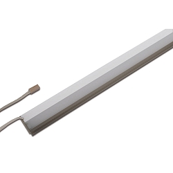 Armatur til brug under kabinettet up / down IP20, rustfrit st�l, opal  9