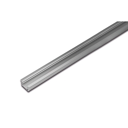 LED Indfr�set profil 24/12mm til d�kningsprofil 15mm, l�ngde 100cm, anodiseret aluminium