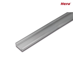 LED Indfrset profil 34mm til dkningsprofil 25mm, lngde 100cm, anodiseret aluminium