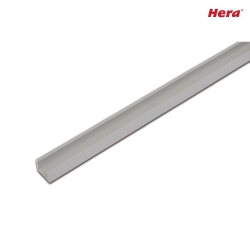 LED Overflade profil 15/13mm til dkningsprofil 15mm, lngde 100cm, anodiseret aluminium