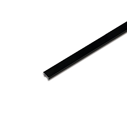 LED-2-Link Tilbeh�r - d�kningsprofil 15mm til omr�der mellem lamper, 100cm, sort