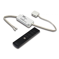 24V Dynamic-controller Radio 75W med 12-foldet distribut�r, sort
