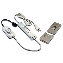 Transformer LED 350/15W Radio med 3-foldet, distribut�r inkl. Overflade radio fjernbetjening, og controller
