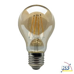 Heitronic LED Lamp Vintage Filament E27, 4W, warm white, A60