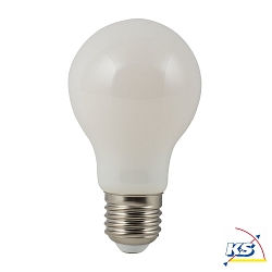 LED Lyskilde E27, A60, varm hvid, Filamentimitation, mat glaspære, flimmer fri, 6W