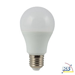 LED Lamp E27, A60, warm white, flickerfree, 10W
