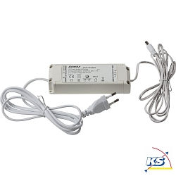 LED Ballast MECANO 24V DC, with 140cm connection cable + euro plug, with 180cm connection cable + plug, 40W