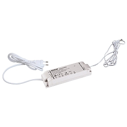 LED ballast MECANO 24V DC, med 140cm forbindelseskablet + euro stik, med 180cm tilslutningskabel + stik, 60W