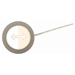 LED Indbygningsspot FR68-LED, 4W, 110�, 2700-5000K, 240lm, IP20, rustfrit st�l