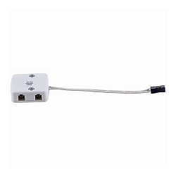 4 gange distribut�r til Dynamisk, kabel 100mm med Dynamisk stik