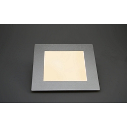 LED Indbygningspanel TOULOUSE, IP44, FIRKANTET, 20x20cm, 11W 3000K 430lm, d�mpbar, s�lv