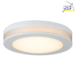 Heitronic LED Recessed spot, 6W, warm white, with side light strip