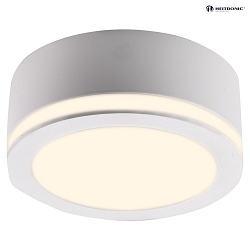 LED Downlight AURORA with side light ring, IP44,  3.94in, 10W 3000K 830lm, white