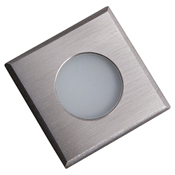 Heitronic LED Gulvindbygningsspot N�RNBERG 4, varm hvid, firkantet